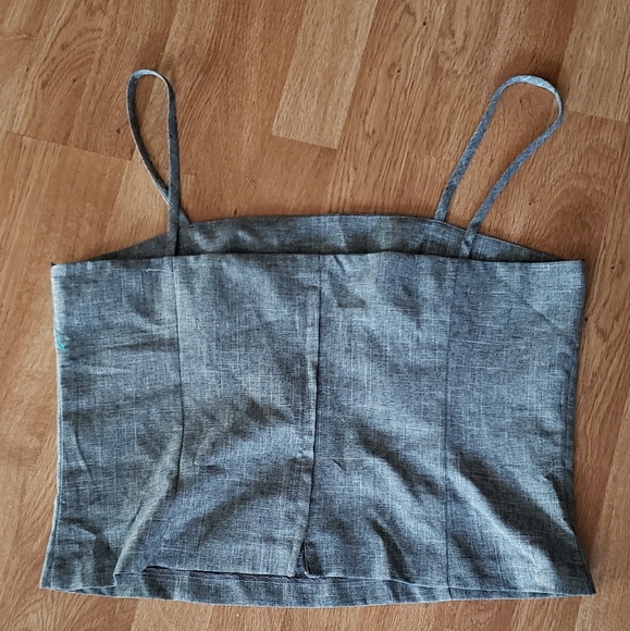 Grey tank top - Picture 2 of 2